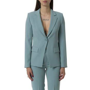 Giacca blazer in crêpe fluido Twinset