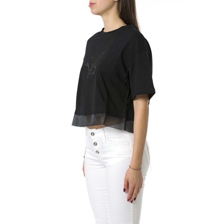 T-shirt con logo Liu Jo