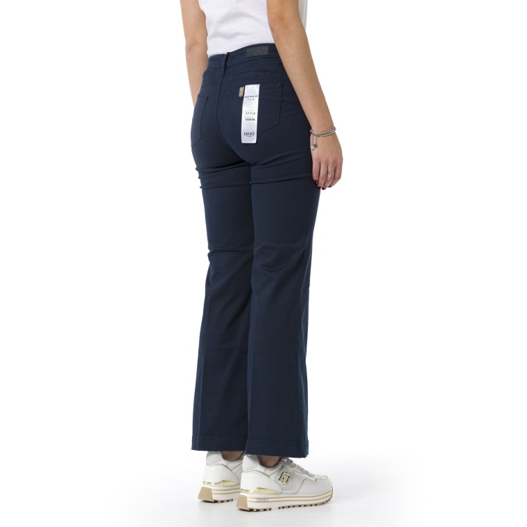 Pantaloni flare con bottoni Liu Jo