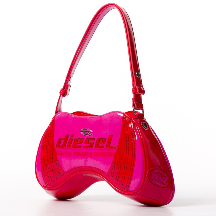 Borsa a spalla lucida Play Shoulder Diesel