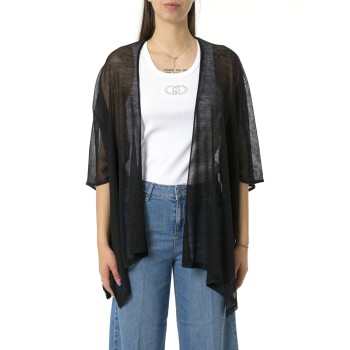 Poncho in maglia Lurex Liu Jo