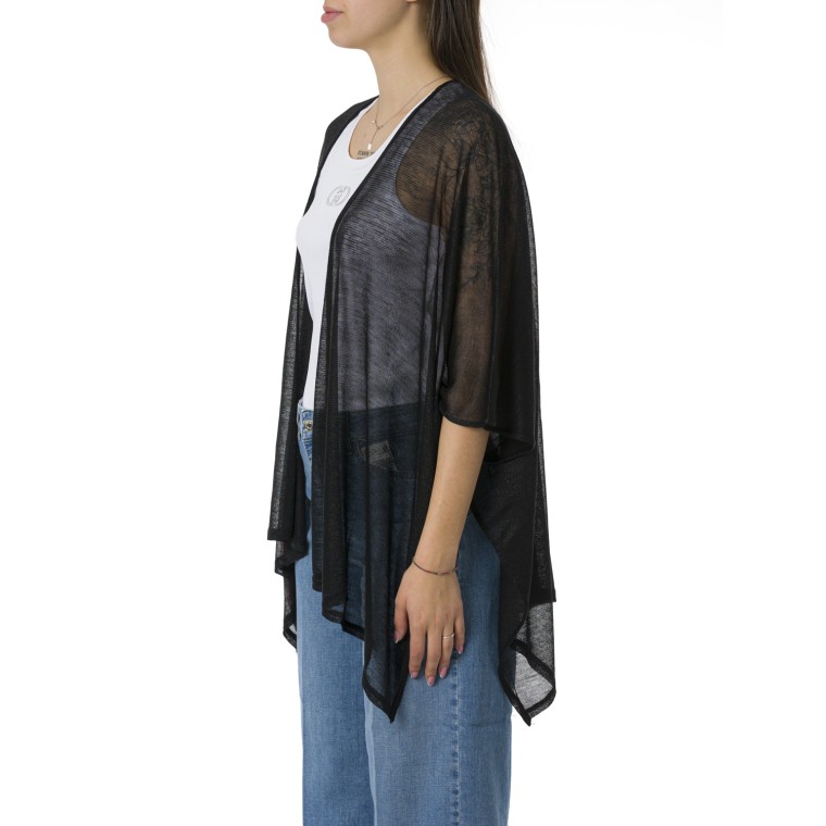 Poncho in maglia Lurex Liu Jo