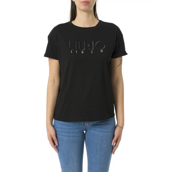 T-shirt con logo Liu Jo