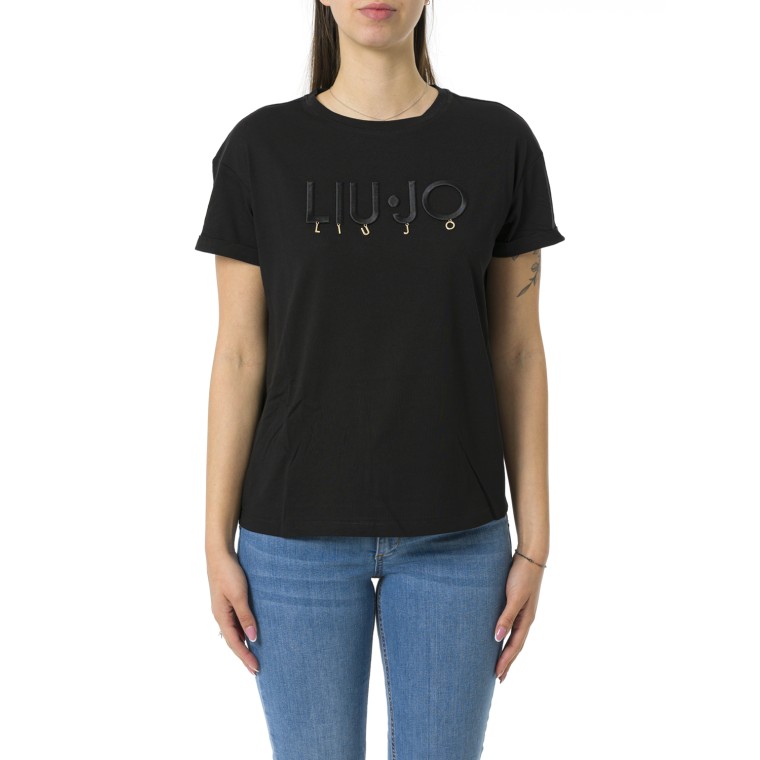 T-shirt con logo Liu Jo