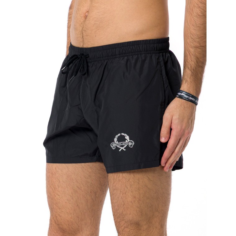 Boxer mare Laurel Crown Logo Moschino Couture