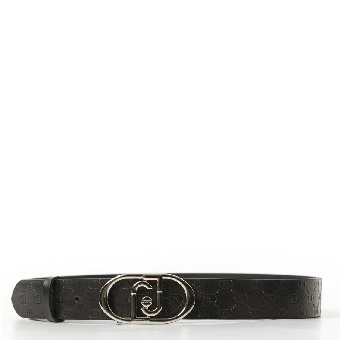 Cintura in pelle con logo Liu Jo