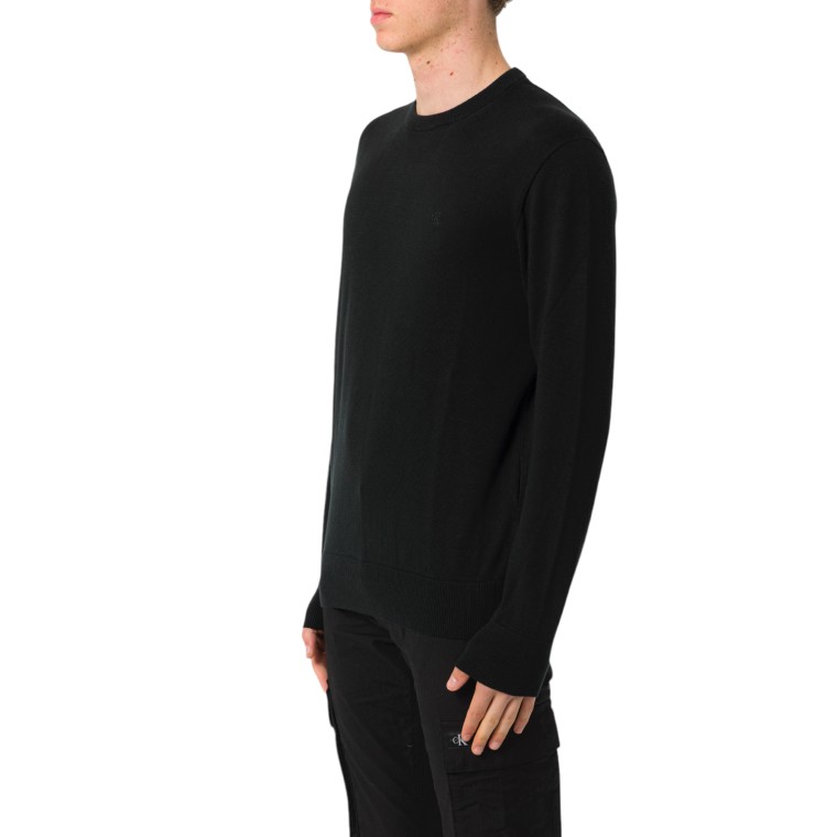 Maglia girocollo in cotone Calvin Klein Jeans
