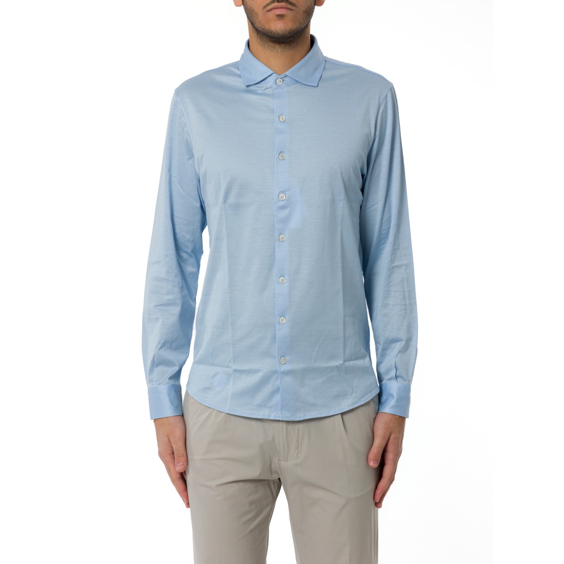 Camicia in jersey Gran Sasso