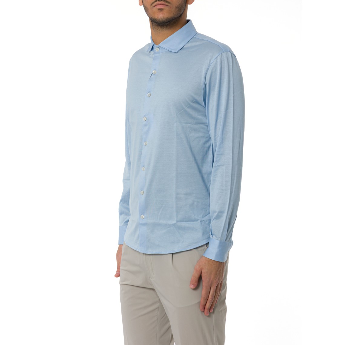 Camicia in jersey Gran Sasso