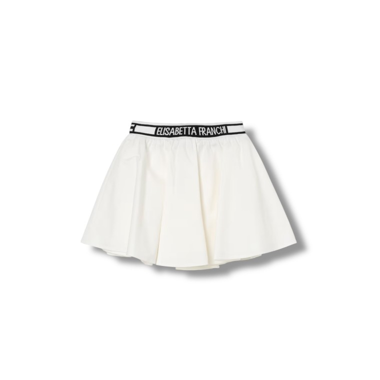 Gonna in cotone Elisabetta Franchi La Mia Bambina