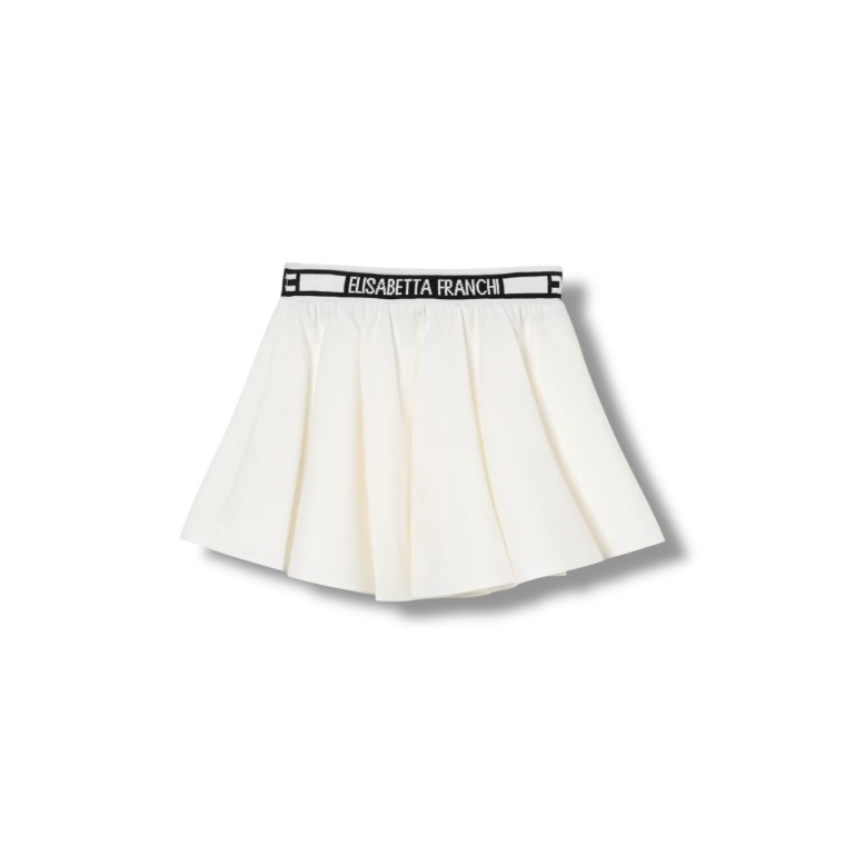 Gonna in cotone Elisabetta Franchi La Mia Bambina