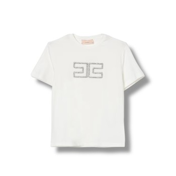T-shirt con logo Elisabetta Franchi La mia Bambina