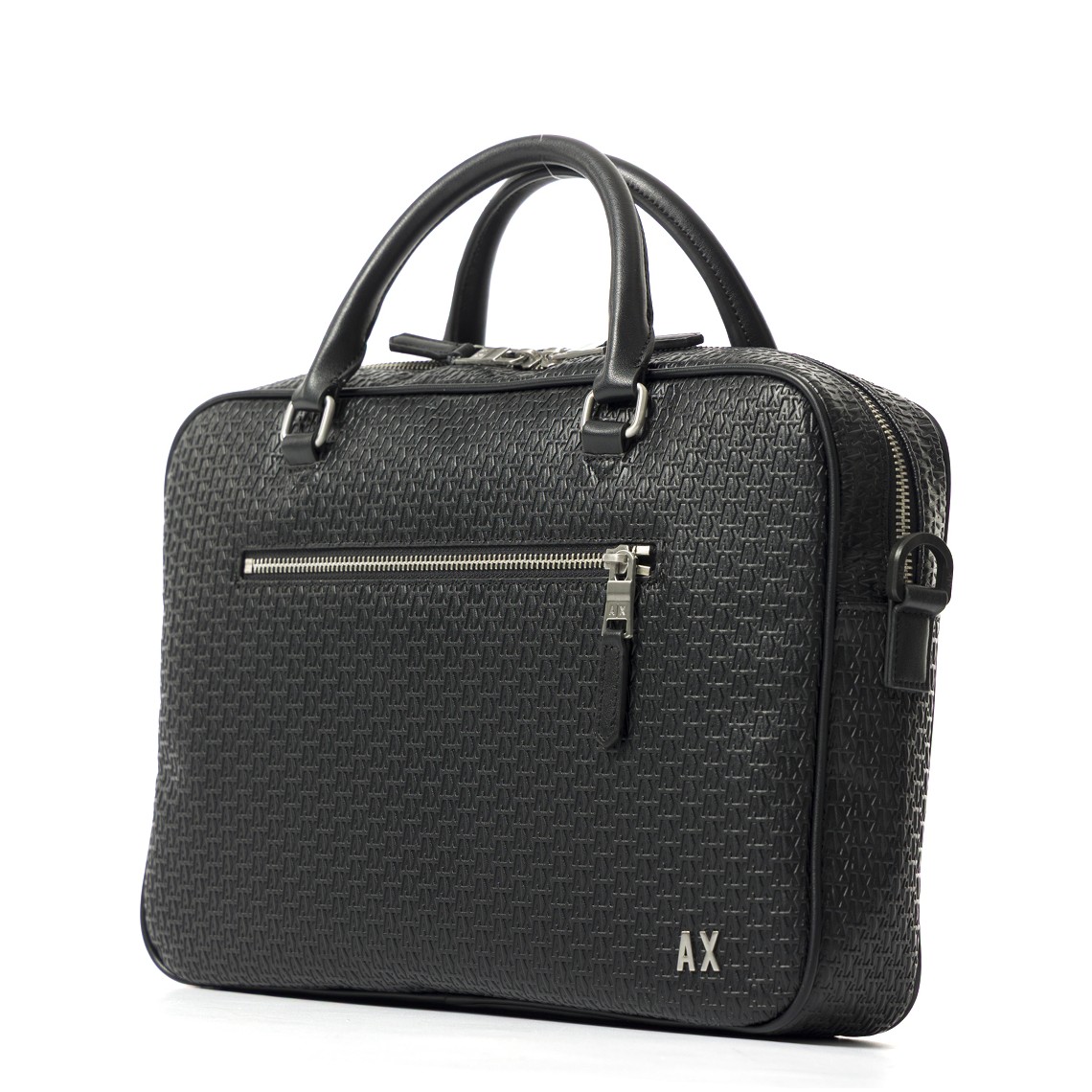Borsa Briefcase con tracolla removibile Armani Exchange
