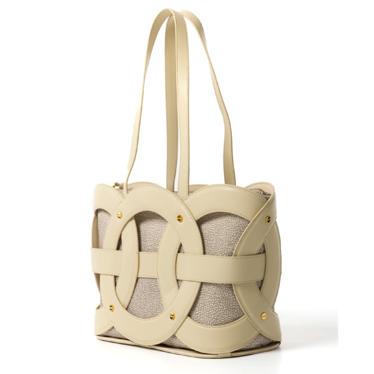 Borsa a spalla All Round Shopper Medium Borbonese