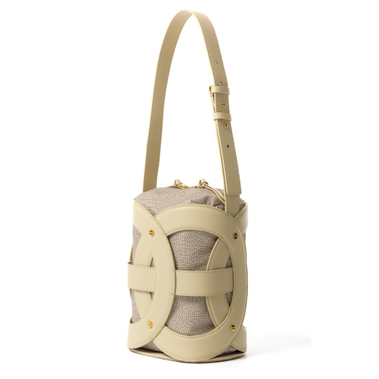 Borsa a spalla All Round Secchiello Medium Borbonese