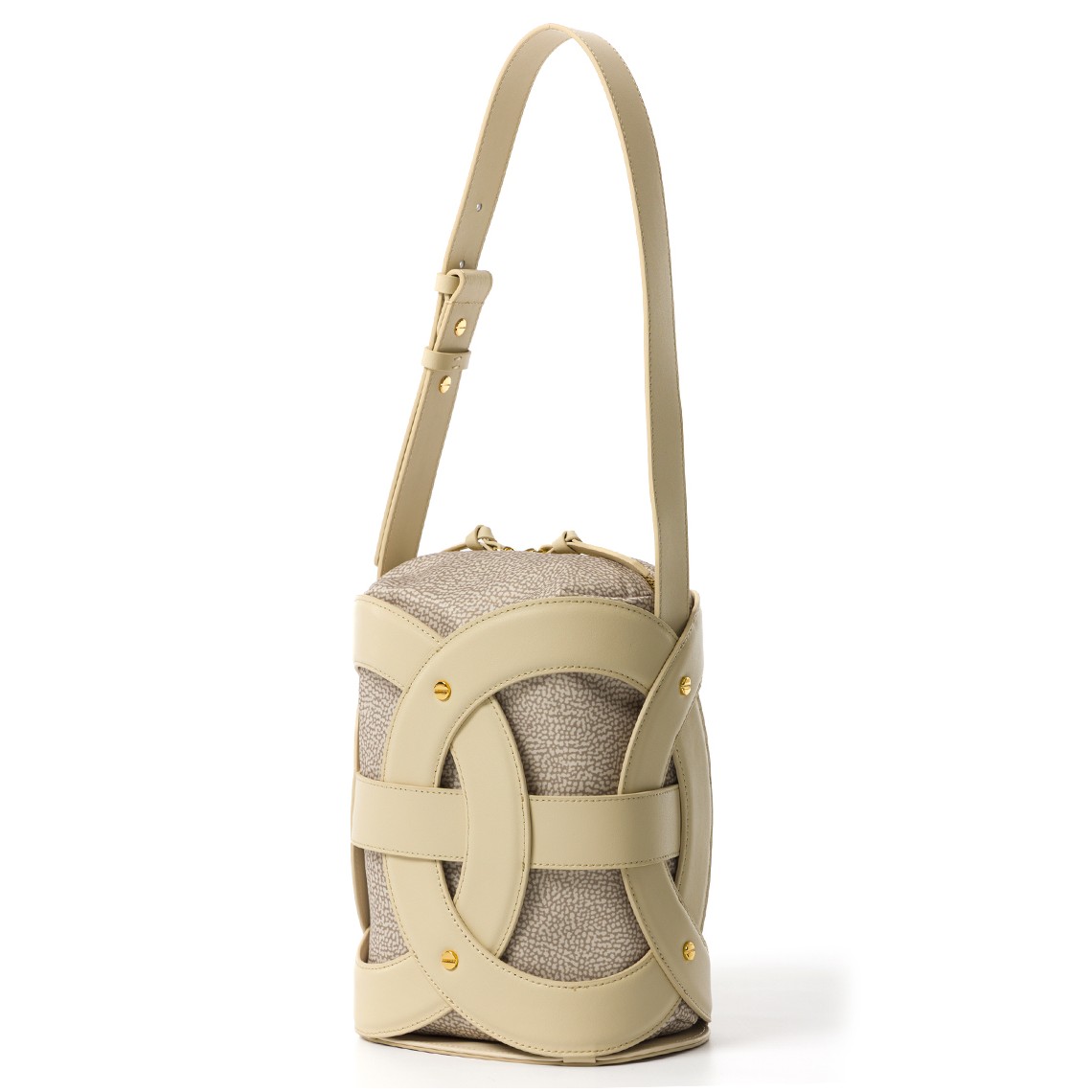 Borsa a spalla All Round Secchiello Medium Borbonese