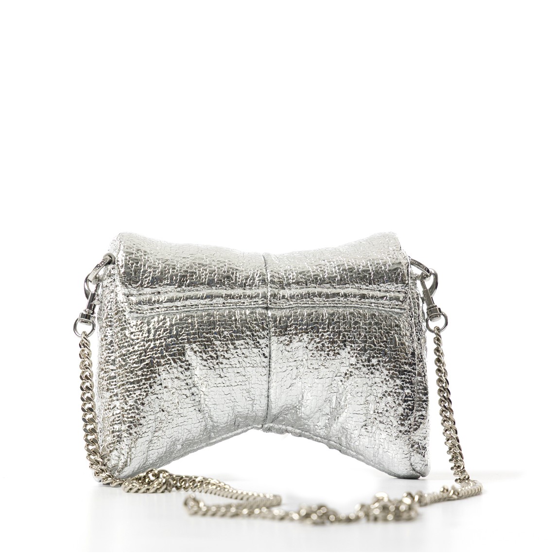 Coquette Mini bag laminata a tracolla Borbonese