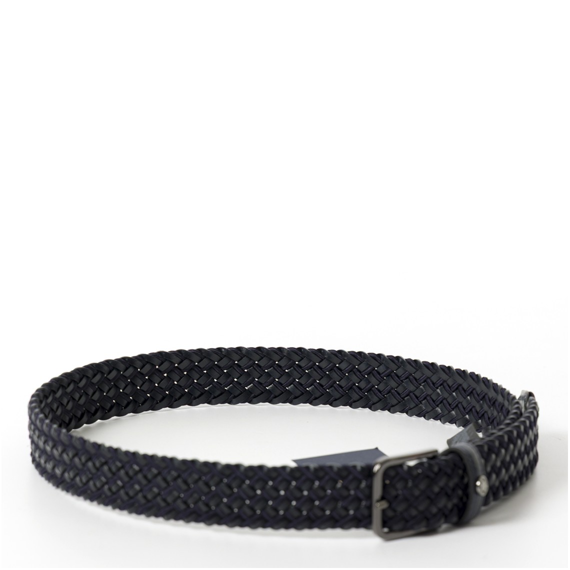 Cintura elastica intrecciata in pelle Paul & Shark