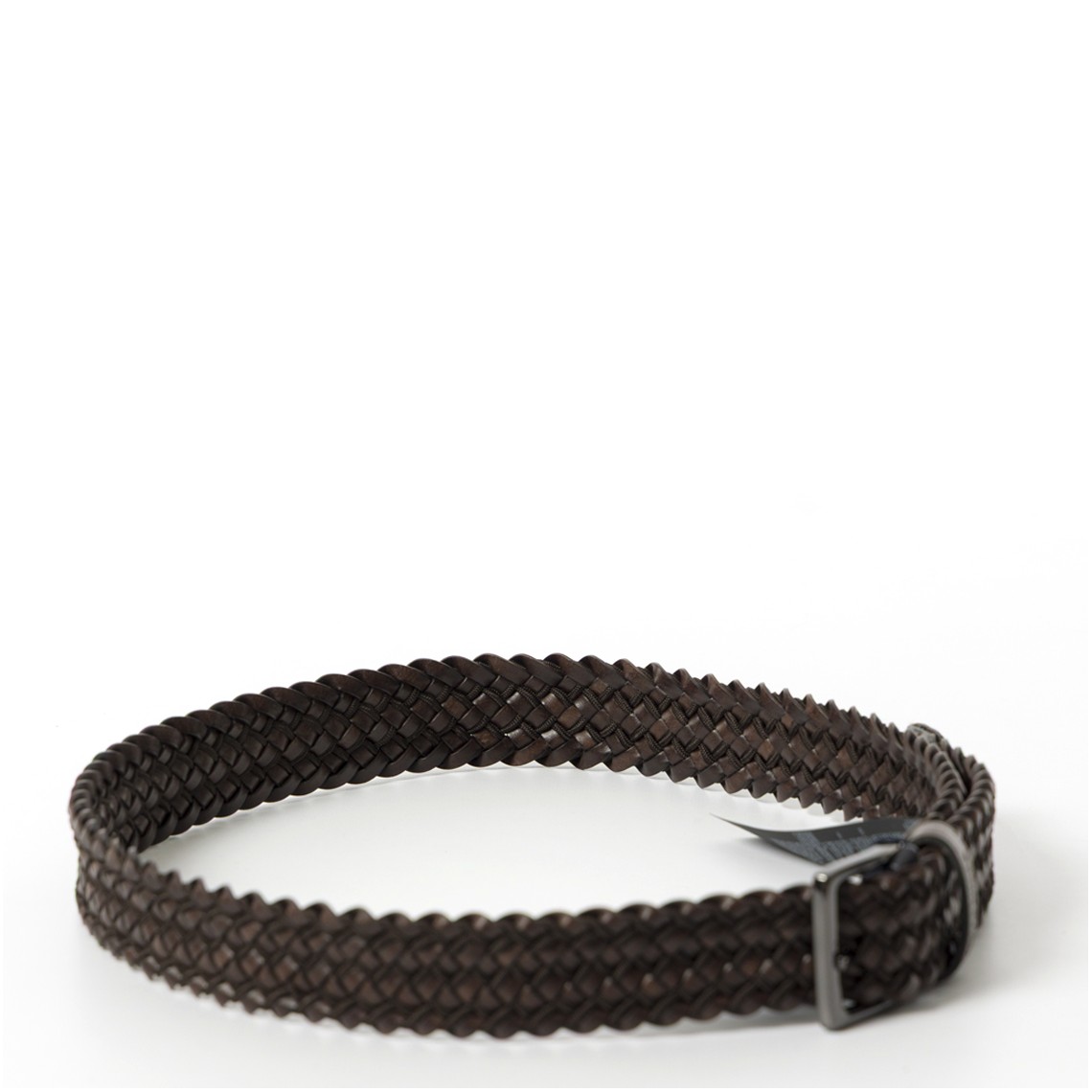 Cintura intrecciata in pelle Paul & Shark