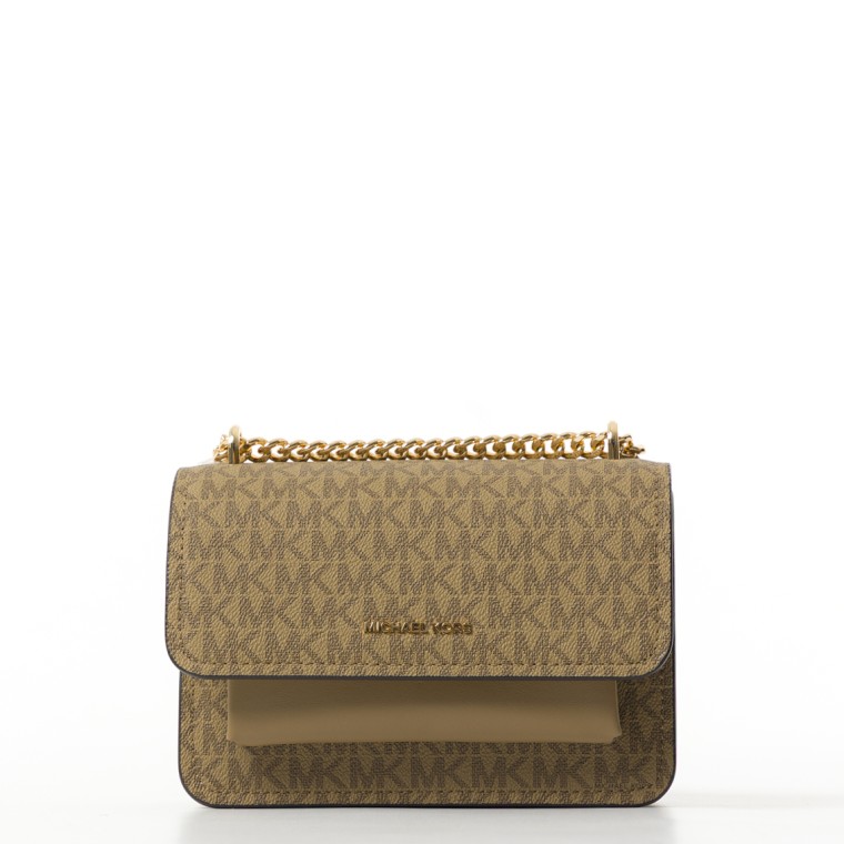 Borsa a tracolla Michael Kors con monogram MK all over
