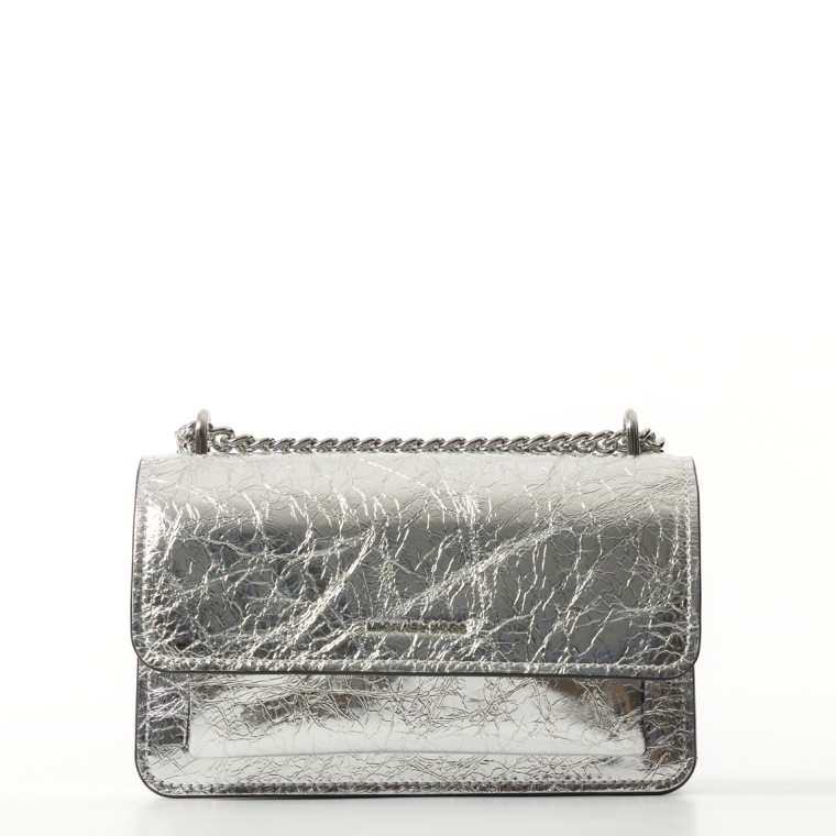 Borsa Michael Kors in pelle laminata cracklè