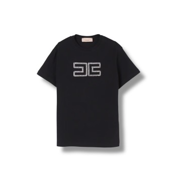 T-shirt con logo Elisabetta Franchi La mia Bambina