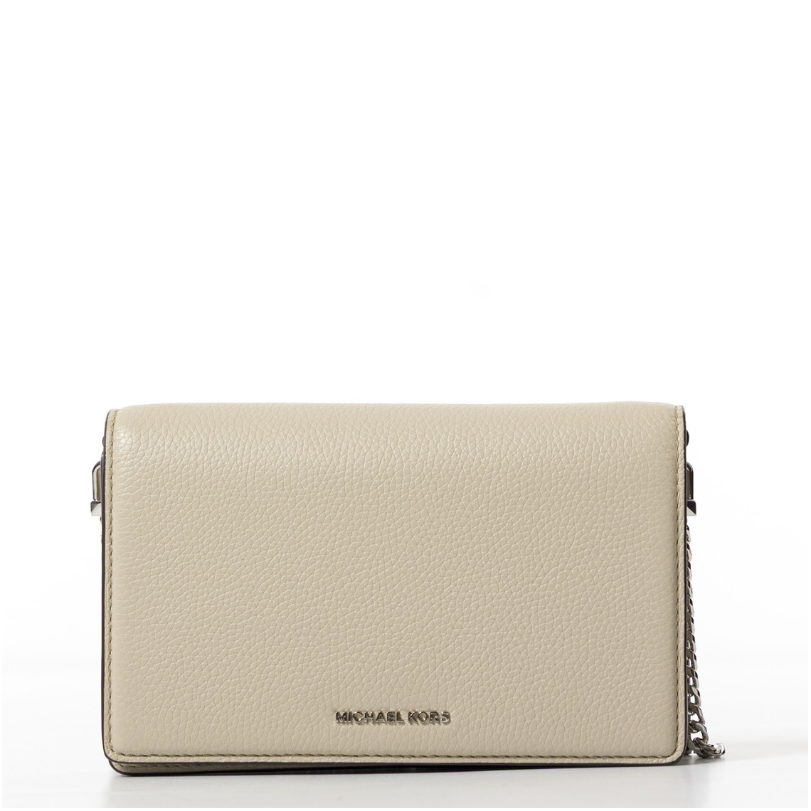 Borsa a tracolla Jet Set media in pelle martellata Michael Kors