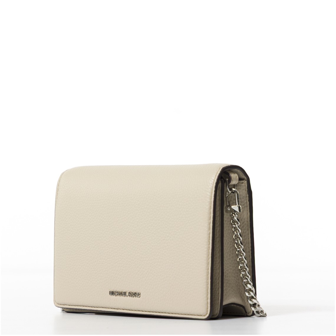 Borsa a tracolla Jet Set media in pelle martellata Michael Kors
