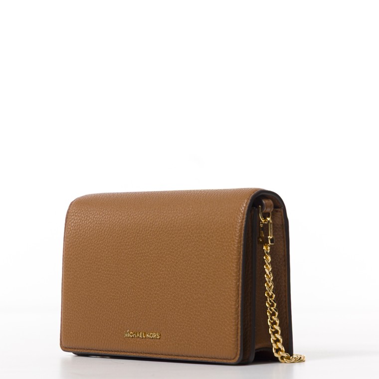 Borsa a tracolla Jet Set media in pelle martellata Michael Kors