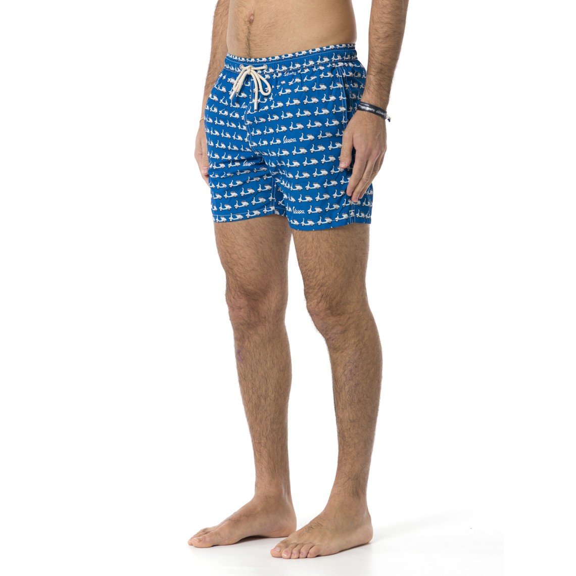 Costume da bagno Lighting Mc2 Saint Barth con stampa Vespa