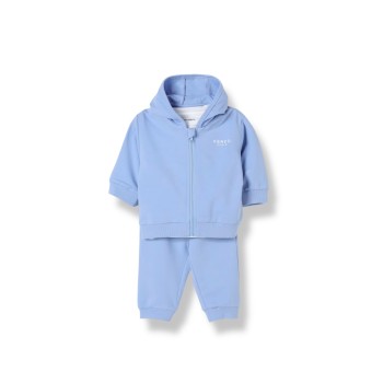 Coordinato in cotone con stampa Elefante Kenzo Kids