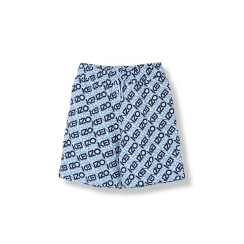Pantaloncino jogging logato Kenzo Kids