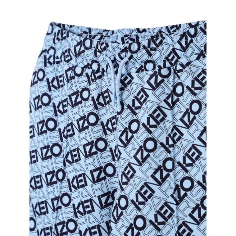 Pantaloncino jogging logato Kenzo Kids