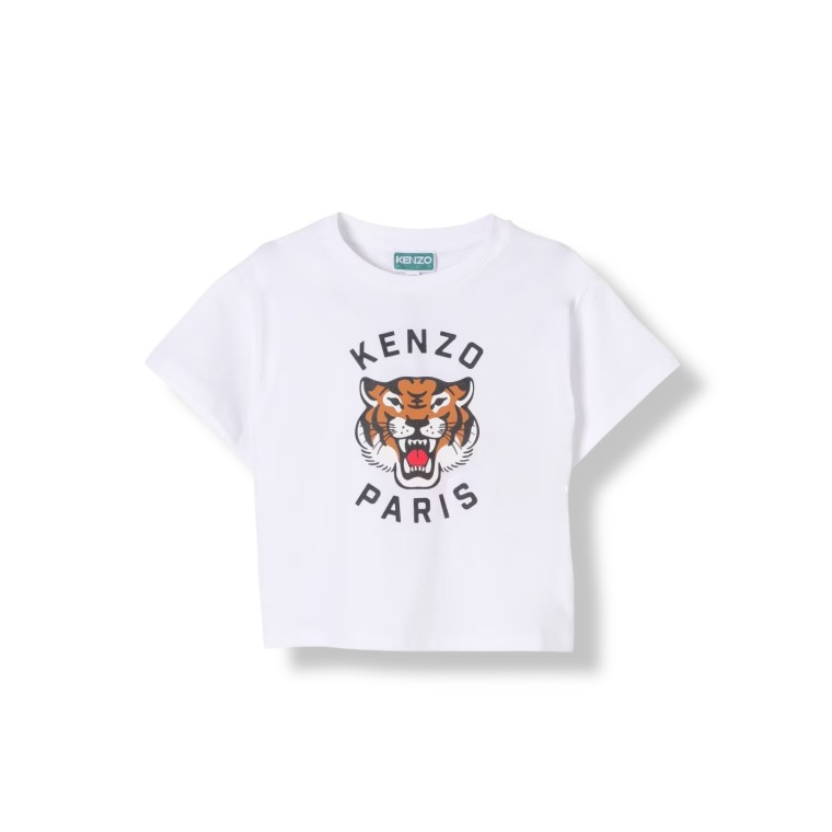 T-shirt Kenzo Kids in cotone con logo