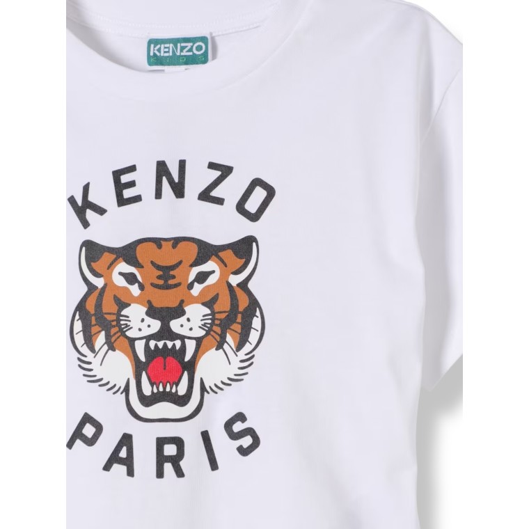 T-shirt Kenzo Kids in cotone con logo