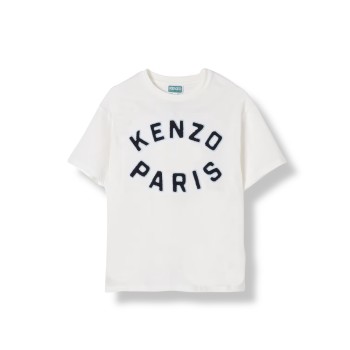 T-shirt Kenzo Kids in cotone con logo