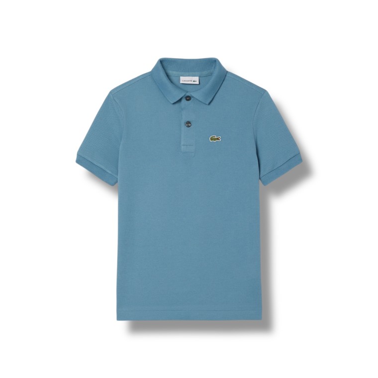 Polo Lacoste bambino in piqué di cotone