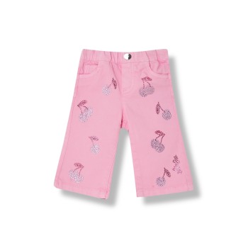 Pantaloni con strass Liu Jo Kids