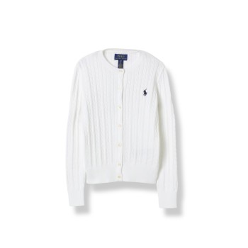 Cardigan in cotone a trecce sottili Polo Ralph Lauren...