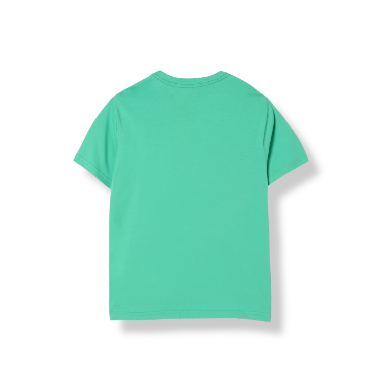 T-shirt in cotone con mini logo Polo Ralph Lauren bambino