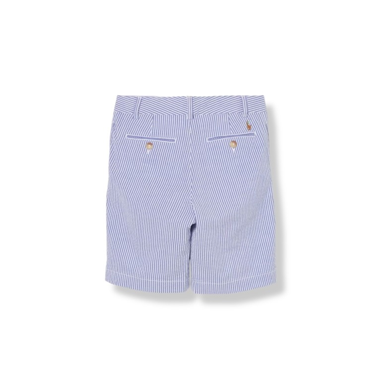 Bermuda in cotone a righe Polo Ralph Lauren bambino