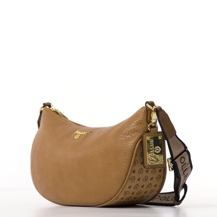 Borsa a mezzaluna Pollini