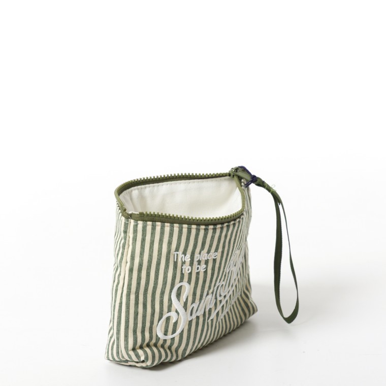 Pochette a righe Aline Soft Mc2 Saint Barth
