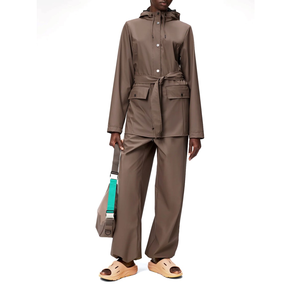 Impermeabile con cintura Rains