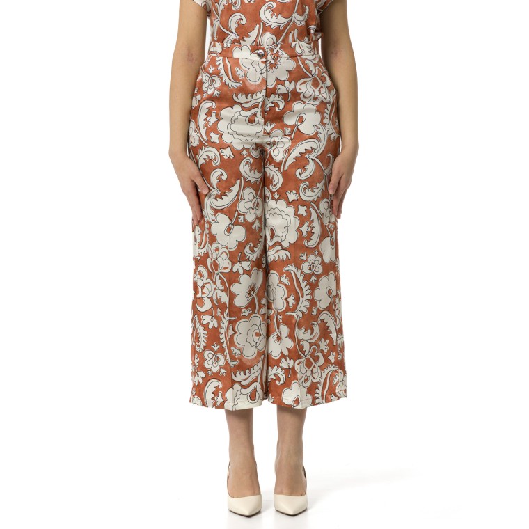 Pantalone in twill stampato Emme Marella