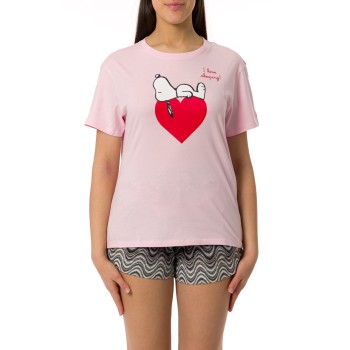 T-shirt Emilie Mc2 Saint Barth stampa Snoopy