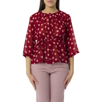 Camicia a pois i Blues