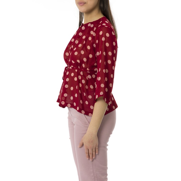 Camicia a pois i Blues