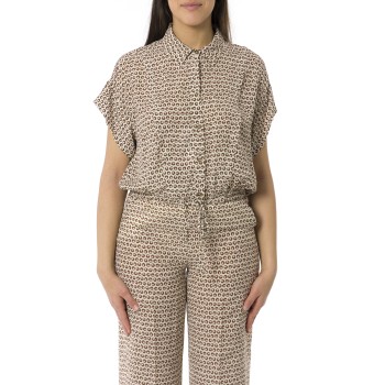 Camicia i Blues con maniche a kimono