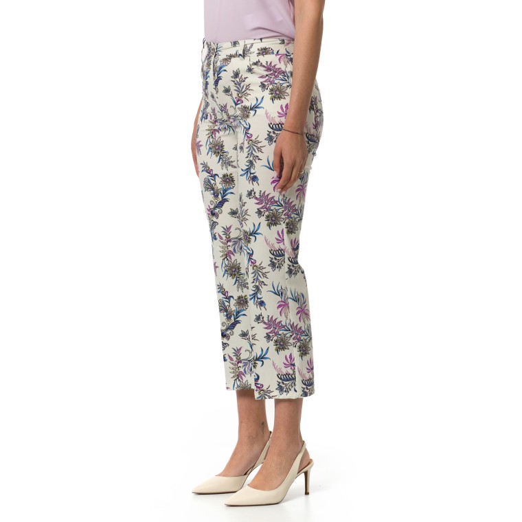 Pantaloni floreali Emme Marella